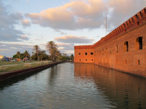 Fort at Sunset
